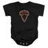 PONTIAC/EARLY PONTIAC ARROWHEAD - INFANT SNAPSUIT - BLACK