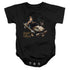 PONTIAC/NIGHT MOVES - INFANT SNAPSUIT - BLACK