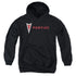 PONTIAC/MODERN PONTIAC ARROWHEAD - YOUTH PULLOVER HOODIE - BLACK