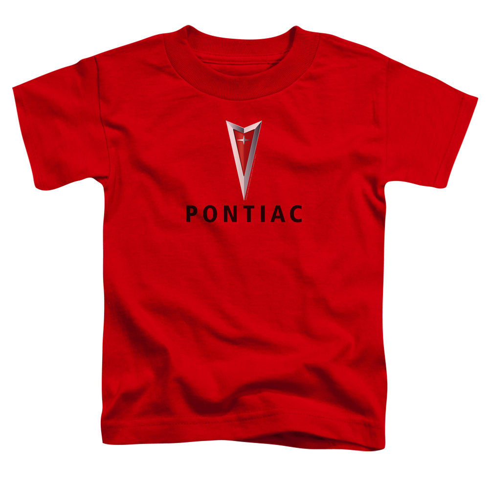 PONTIAC/CENTERED ARROWHEAD - S/S TODDLER TEE - RED