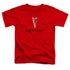 PONTIAC/CENTERED ARROWHEAD - S/S TODDLER TEE - RED