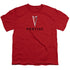 PONTIAC/CENTERED ARROWHEAD - S/S YOUTH 18/1 - RED
