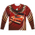 PONTIAC/FIREBIRD FLAMES (FRONT/BACK PRINT) - L/S ADULT POLY CREW  - MULTI