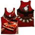 PONTIAC/FIREBIRD FLAMES (FRONT/BACK PRINT) - ADULT POLY TANK TOP - MULTI