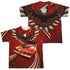 PONTIAC/FIREBIRD FLAMES (FRONT/BACK PRINT) - S/S YOUTH POLY CREW - MULTI