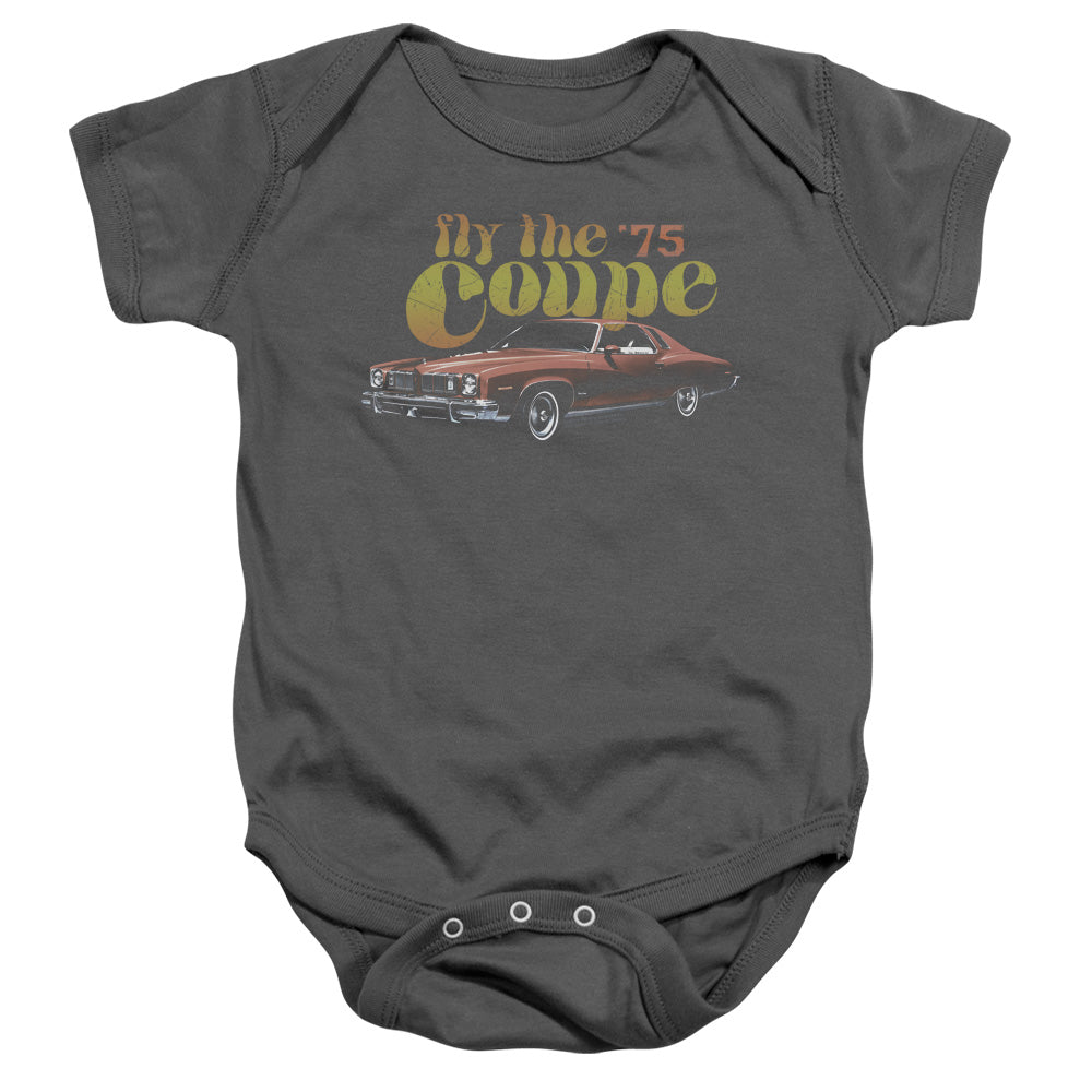 PONTIAC/FLY THE COUPE - INFANT SNAPSUIT - CHARCOAL