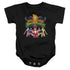 POWER RANGERS/RANGERS UNITE - INFANT SNAPSUIT - BLACK