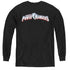 POWER RANGERS/NEW LOGO - YOUTH LONG SLEEVE TEE - BLACK