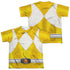 POWER RANGERS/YELLOW RANGER (FRONT/BACK PRINT) - S/S YOUTH POLY CREW - MULTI