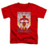 POWER RANGERS/RED DECO - S/S TODDLER TEE - RED