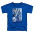 POWER RANGERS/BLUE RANGER DECO - S/S TODDLER TEE - ROYAL BLUE