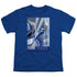 POWER RANGERS/BLUE RANGER DECO - S/S YOUTH 18/1 - ROYAL BLUE
