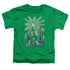 POWER RANGERS/GREEN RANGER DECO - S/S TODDLER TEE - KELLY GREEN