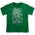 POWER RANGERS/GREEN RANGER DECO - S/S YOUTH 18/1 - KELLY GREEN