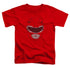 POWER RANGERS/RED RANGER MASK - S/S TODDLER TEE - RED