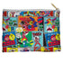 POWER RANGERS/PATTERN - STRAIGHT BOTTOM ACCESSORY POUCH