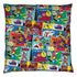 POWER RANGERS/PATTERN - THROW PILLOW