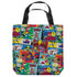 POWER RANGERS/PATTERN - TOTE BAG