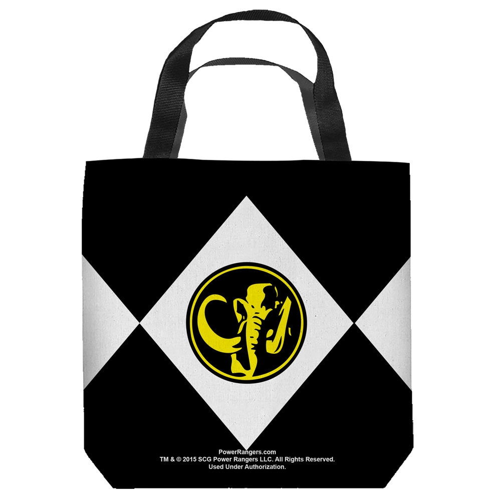 POWER RANGERS/BLACK RANGER - TOTE BAG