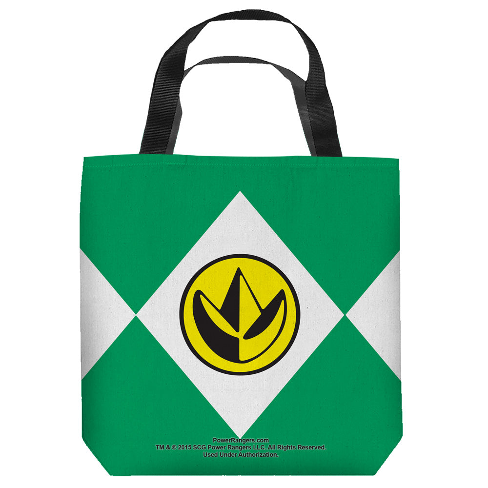 POWER RANGERS/GREEN RANGER - TOTE BAG