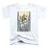 POWER RANGERS/WHITE RANGER DUO - S/S TODDLER TEE - WHITE