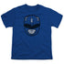 POWER RANGERS/BLUE RANGER MASK - S/S YOUTH 18/1 - ROYAL BLUE