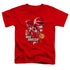 POWER RANGERS/RED RANGER - S/S TODDLER TEE - RED