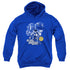 POWER RANGERS/BLUE RANGER -  YOUTH PULLOVER HOODIE  - ROYAL BLUE