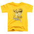 POWER RANGERS/YELLOW RANGER - S/S TODDLER TEE - YELLOW