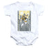 POWER RANGERS/WHITE RANGER DECO - INFANT SNAPSUIT - WHITE