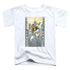 POWER RANGERS/WHITE RANGER DECO - S/S TODDLER TEE - WHITE