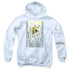 POWER RANGERS/WHITE RANGER DECO - YOUTH PULLOVER HOODIE - WHITE