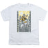 POWER RANGERS/WHITE RANGER DECO - S/S YOUTH 18/1 - WHITE