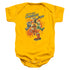 POWER RANGERS DINO CHARGE/CHARGED UP - INFANT SNAPSUIT - GOLD