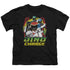 POWER RANGERS DINO CHARGE/DINO LIGHTNING - S/S YOUTH 18/1 - BLACK
