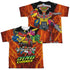 POWER RANGERS DINO CHARGE/ZORD POWER (FRONT/BACK PRINT) - S/S YOUTH POLY CREW - MULTI