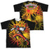 POWER RANGERS DINO CHARGE/RED RANGER BURST (FRONT/BACK PRINT) - S/S YOUTH POLY CREW - MULTI