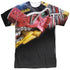 POWER RANGERS DINO CHARGE/BIG ZORD (FRONT/BACK PRINT) - S/S ADULT POLY CREW - MULTI