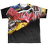 POWER RANGERS DINO CHARGE/BIG ZORD (FRONT/BACK PRINT) - S/S YOUTH POLY CREW - MULTI