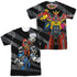 POWER RANGERS DINO CHARGE/LETS BOLT (FRONT/BACK PRINT) - S/S ADULT POLY CREW - MULTI