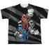 POWER RANGERS DINO CHARGE/LETS BOLT (FRONT/BACK PRINT) - S/S YOUTH POLY CREW - MULTI