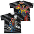 POWER RANGERS DINO CHARGE/LETS BOLT (FRONT/BACK PRINT) - S/S YOUTH POLY CREW - MULTI