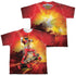 POWER RANGERS DINO CHARGE/SKATER (FRONT/BACK PRINT) - S/S YOUTH POLY CREW - MULTI