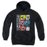 POWER RANGERS NINJA STEEL/ITS MORPHIN TIME - YOUTH PULLOVER HOODIE - BLACK