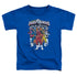 POWER RANGERS NINJA STEEL/TEAM LINEUP - S/S TODDLER TEE - ROYAL BLUE
