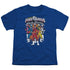 POWER RANGERS NINJA STEEL/TEAM LINEUP - S/S YOUTH 18/1 - ROYAL BLUE