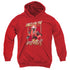 POWER RANGERS NINJA STEEL/UNLEASH - YOUTH PULLOVER HOODIE - RED