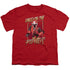 POWER RANGERS NINJA STEEL/UNLEASH - S/S YOUTH 18/1 - RED