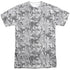 POWER RANGERS NINJA STEEL/HELMETS (FRONT/BACK PRINT) - S/S ADULT POLY CREW - MULTI