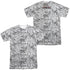 POWER RANGERS NINJA STEEL/HELMETS (FRONT/BACK PRINT) - S/S ADULT POLY CREW - MULTI